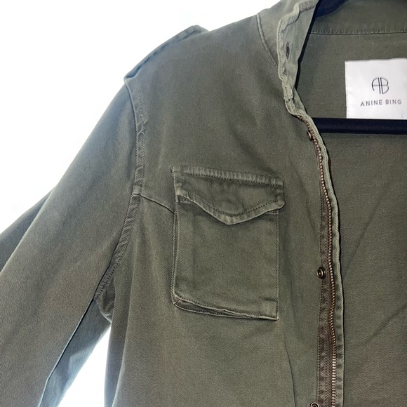 Anine Bing Utility/Army Jacket - Picture 4 of 7